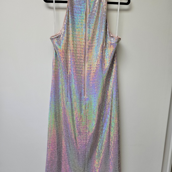 Donna Morgan Iridescent Cocktail Dress - Picture 2 of 7